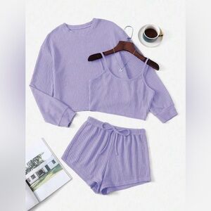 NWOT Lavender Women's Intimate Sleepwear Set